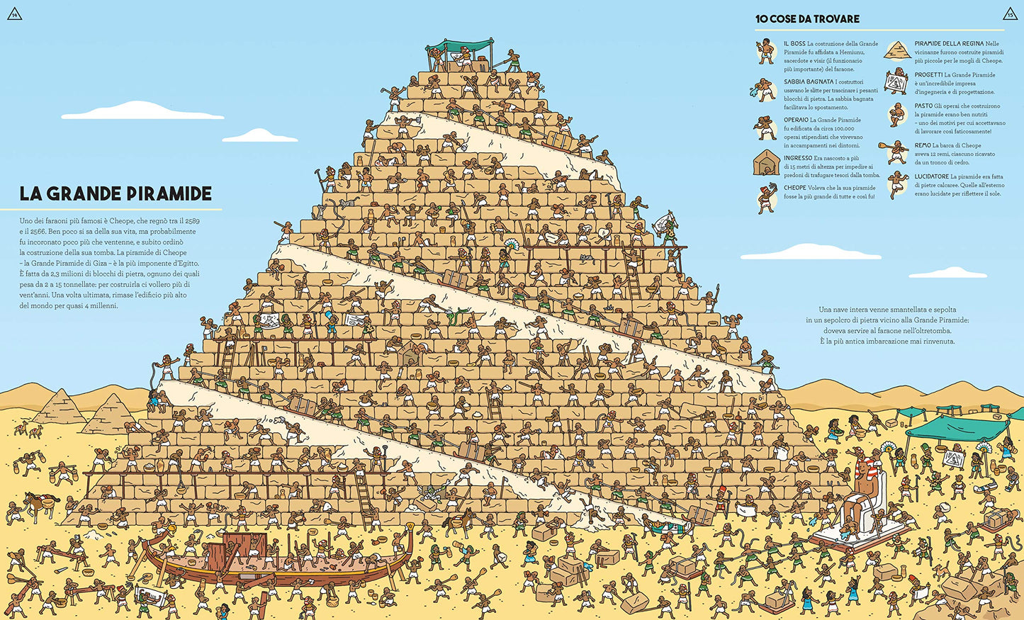 Libro gioco " Occhio agli Egizi " - Apple Pie