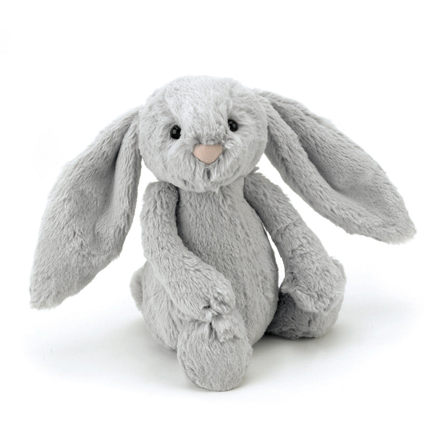 Peluche Jellycat Silver Bunny - Medio 31 cm - Apple Pie