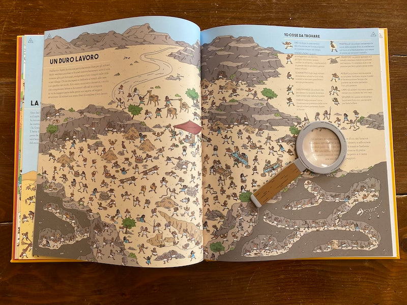 Libro gioco " Occhio agli Egizi " - Apple Pie