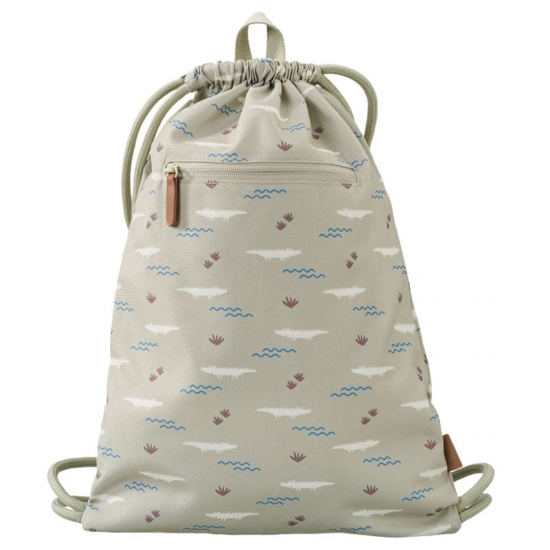 Fresk Sacca / Zaino Impermeabile - Crocodile - Grigio/Verde - Apple Pie