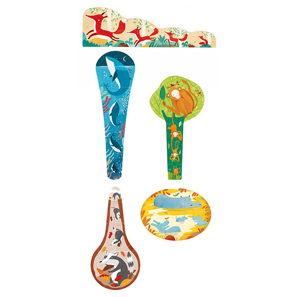 Puzzle Look! I'm Big, come gli animali crescono - Apple Pie