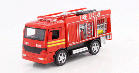 Ulysse Couleurs d'Enfance Camion dei Pompieri - Apple Pie