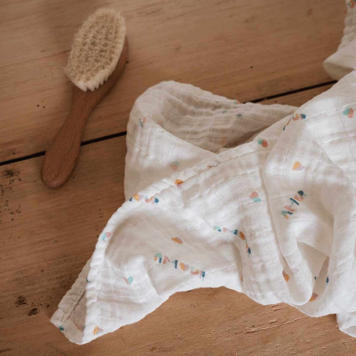 Panno in mussola BIANCA Amour Medium - Apple Pie