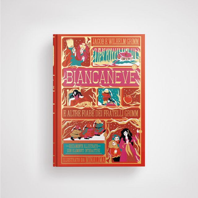 Libro Interattivo "Biancaneve e altre Fiabe dei Fratelli Grimm" – Edizione Pop-Up MinaLima - Apple Pie