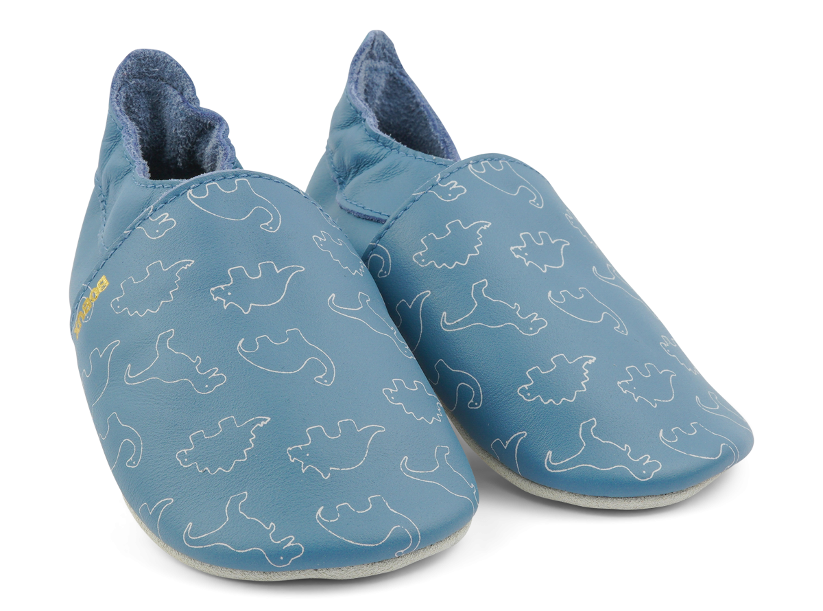 Babbucce Soft Sole - Dinosauri - Apple Pie