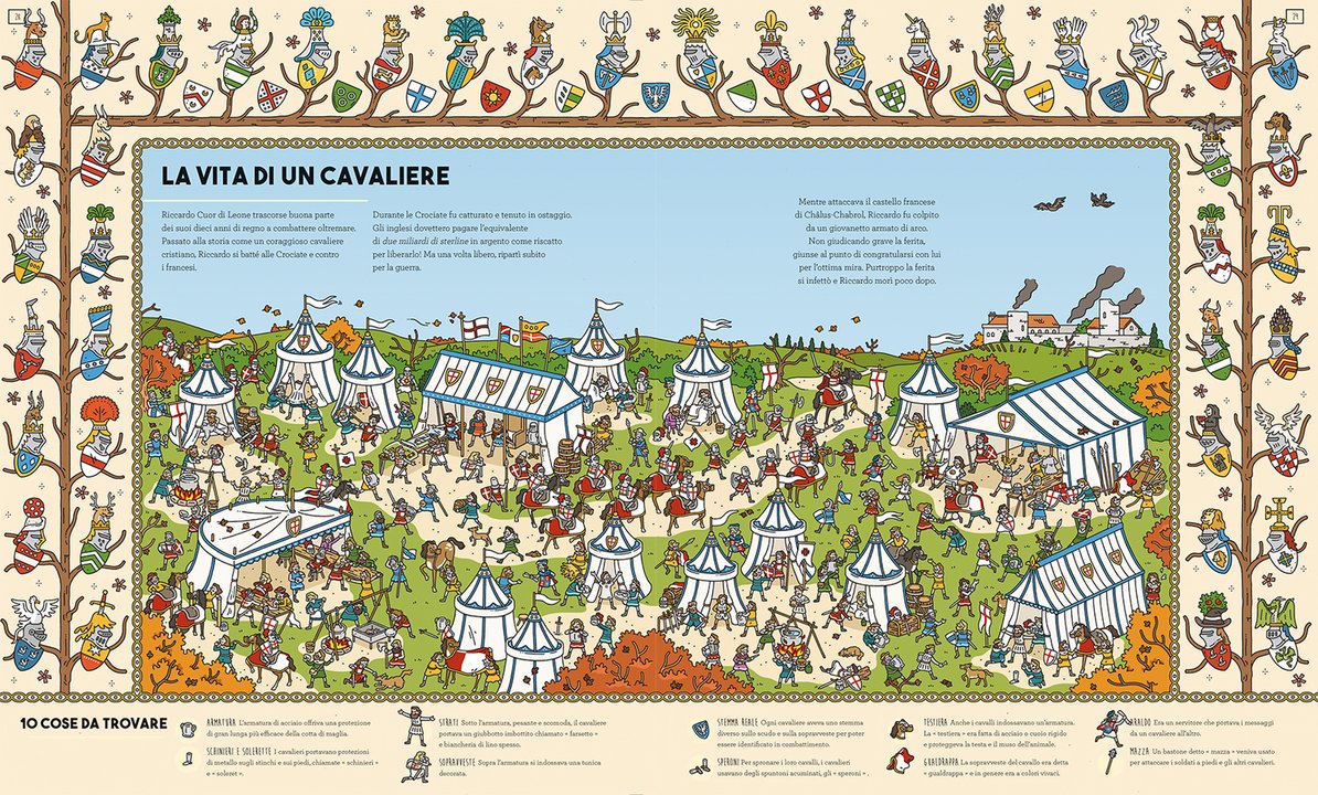 Libro gioco " Occhio al castello " - Apple Pie