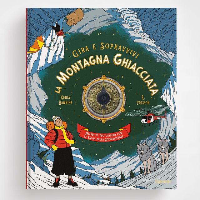 Libro Gira e sopravvivi. La montagna ghiacciata - Apple Pie