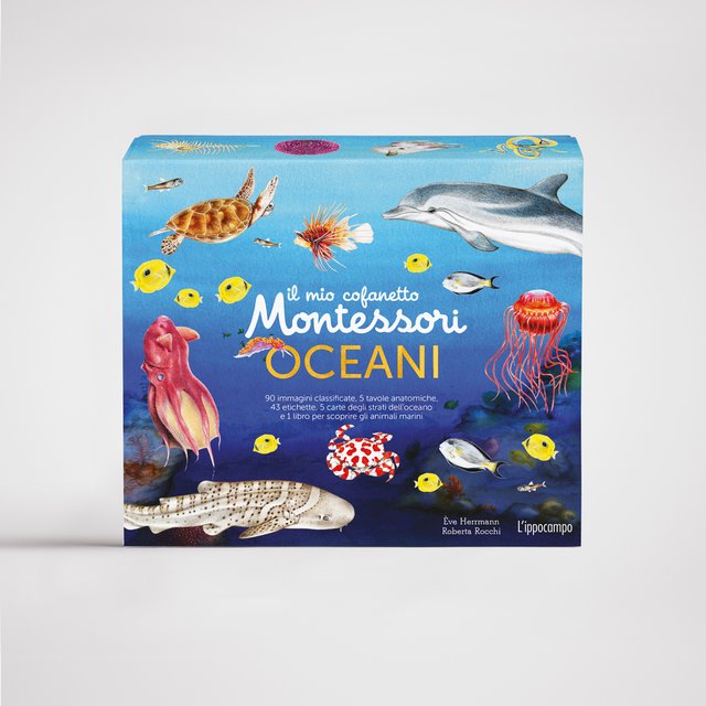 L'Ippocampo Il Mio Cofanetto Montessori degli Oceani - Apple Pie