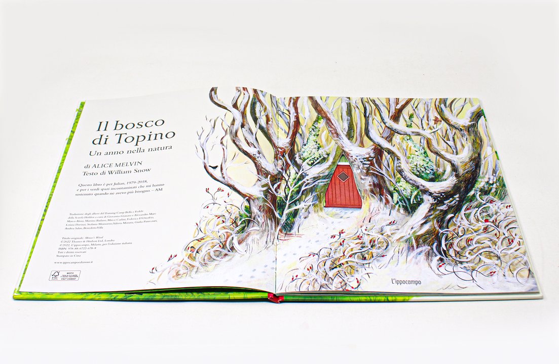 Libro " Il bosco di Topino " - Apple Pie