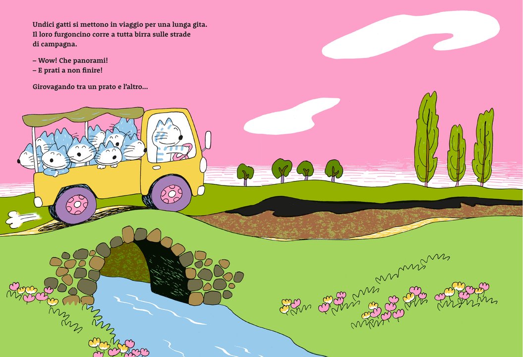 Libro "Undici gatti e un maiale" - Apple Pie