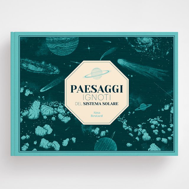 Libro "Paesaggi ignoti del sistema solare" - Apple Pie