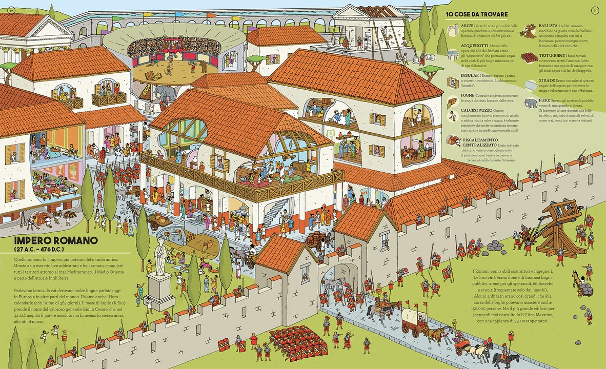 Libro gioco " Occhio al mondo antico " - Apple Pie