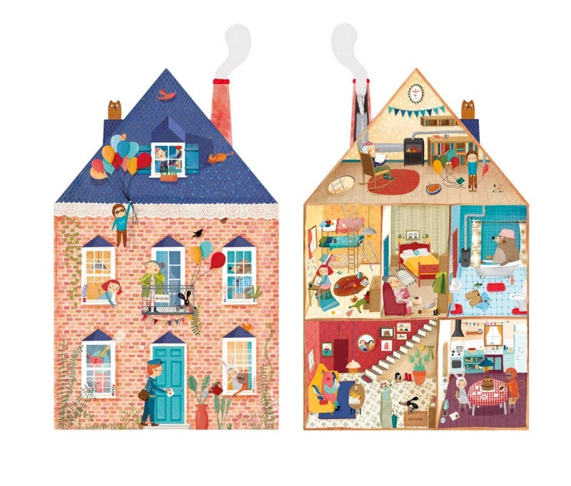 Londji Puzzle Reversibile Welcome to My Home - Apple Pie