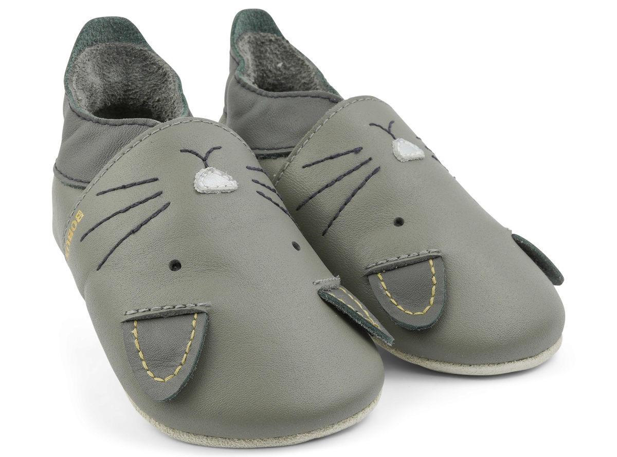 Babbucce Soft Sole - Gattino Antracite - Apple Pie