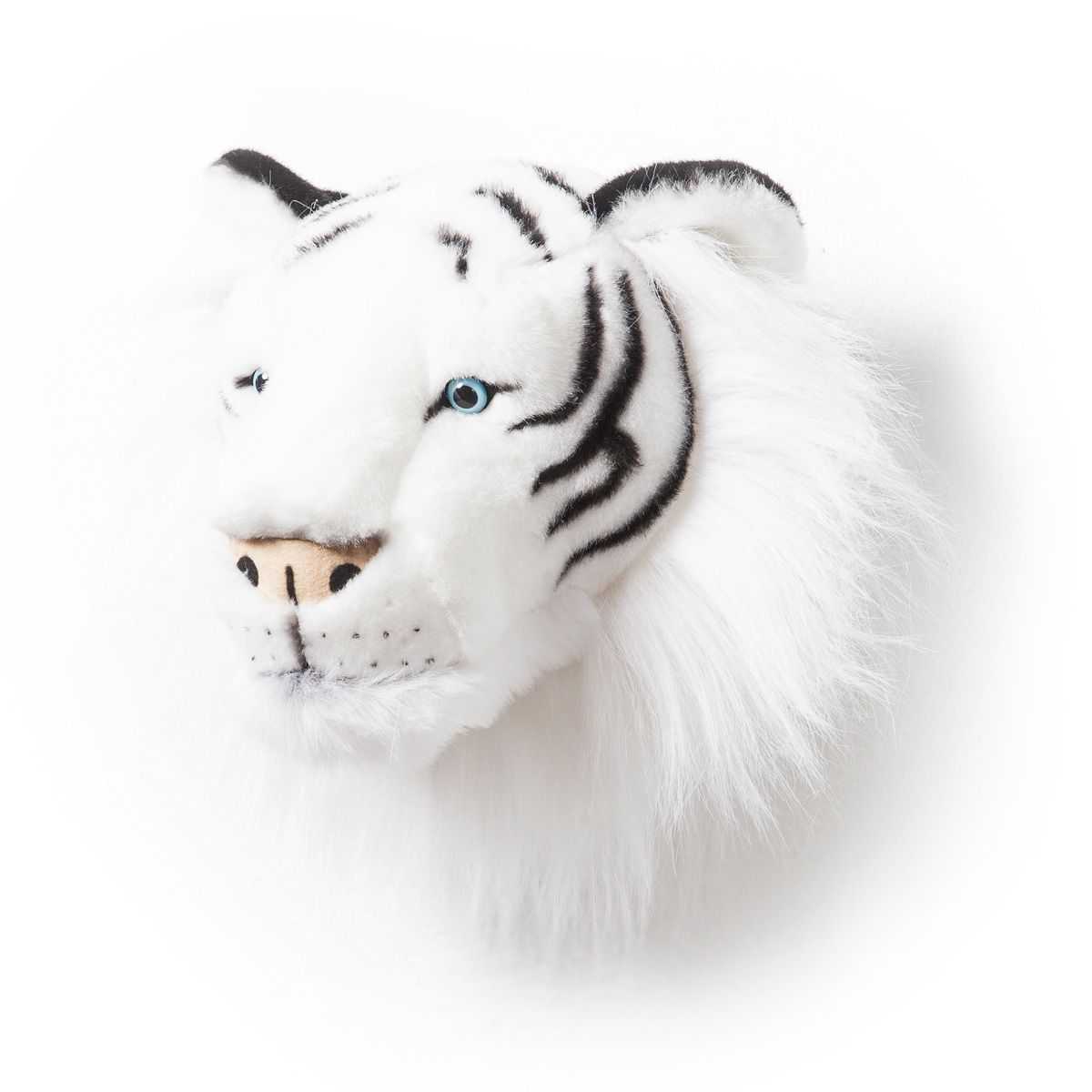Trofeo Peluche Tigre Bianca – Decorazione Murale Wild & Soft - Apple Pie