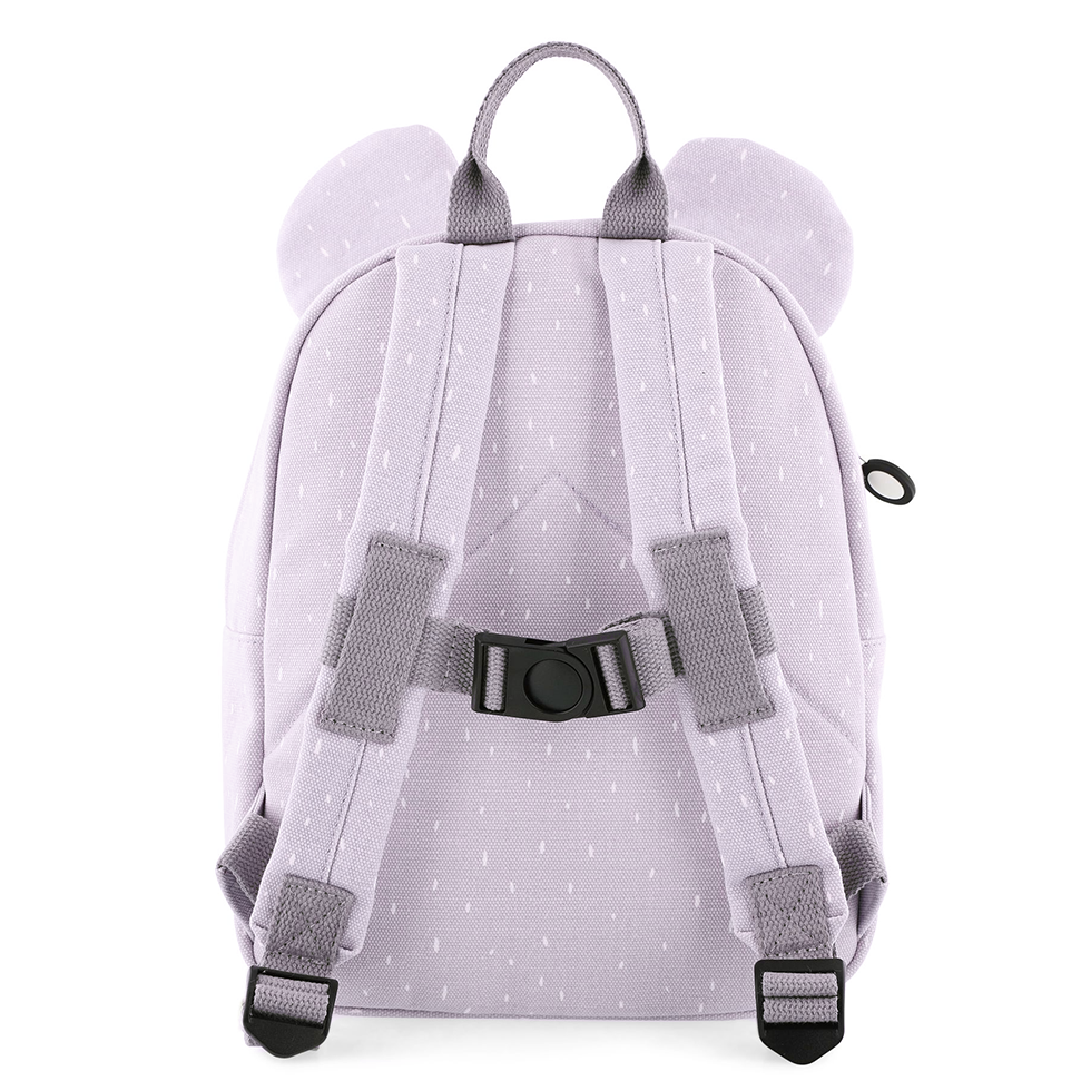 Zaino Trixie Mr. Topo – vista posteriore con spallacci regolabili