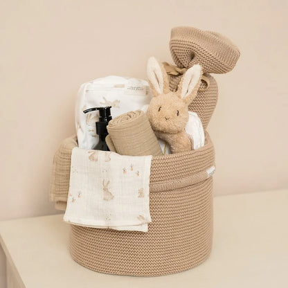 Little Dutch – Set 2 Panni in Mussola 70x70 cm – Baby Bunny - Apple Pie