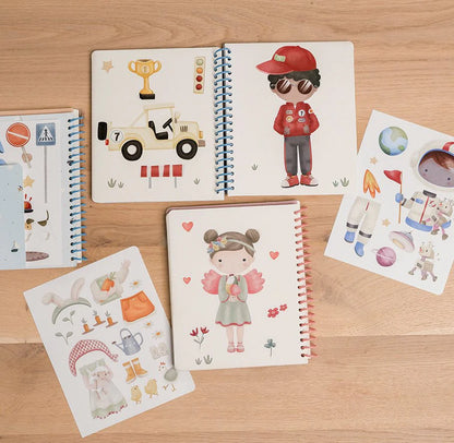 Libro adesivi e vestiti Jim & Friends – Dress-up & Sticker Book