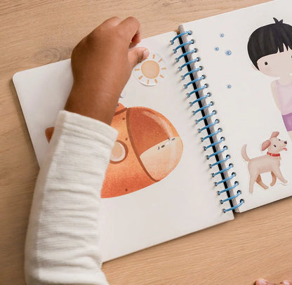 Libro adesivi e vestiti Jim & Friends – Dress-up & Sticker Book