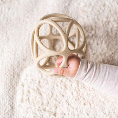 Little Dutch Gripping Ball - Palla Sensoriale Neonati Beige