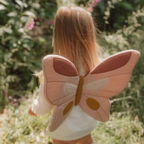 Ali da fata con bacchetta magica Little Dutch – Fairy Garden Rosa