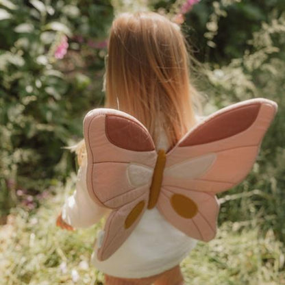 Ali da fata con bacchetta magica Little Dutch – Fairy Garden Rosa