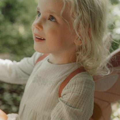 Ali da fata con bacchetta magica Little Dutch – Fairy Garden Rosa