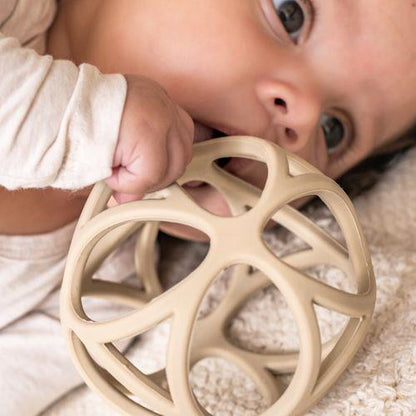 Little Dutch Gripping Ball - Palla Sensoriale Neonati Beige