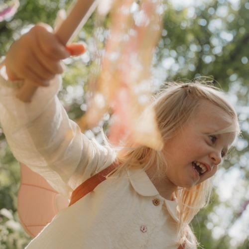 Ali da fata con bacchetta magica Little Dutch – Fairy Garden Rosa