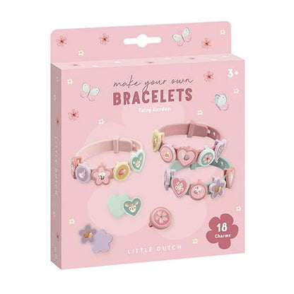 Little Dutch – Set Braccialetti con 18 Charms Fairy Garden