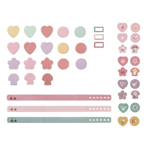 Little Dutch – Set Braccialetti con 18 Charms Fairy Garden