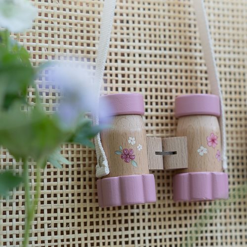 Binocolo in legno Little Dutch – Fairy Garden Rosa