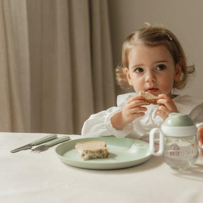 Set Posate 3 pezzi - Little Farm - Si mangia in allegria - Apple Pie