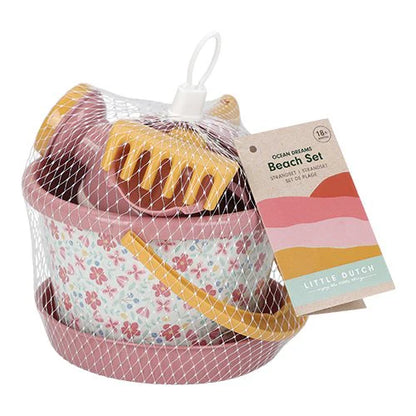 Little Dutch Secchiello con Accessori 5 pezzi - Pink Flowers
