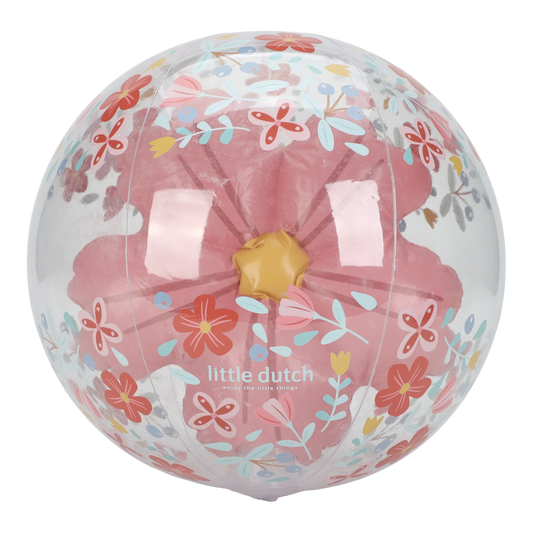 Little Dutch Pallone 3D  con Fiore - Pink Flowers