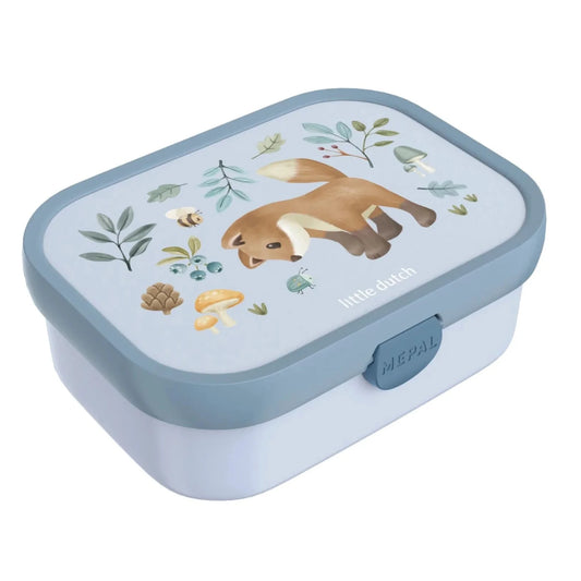 Little Dutch Lunch Box con divisori - Forest Friends - Apple Pie