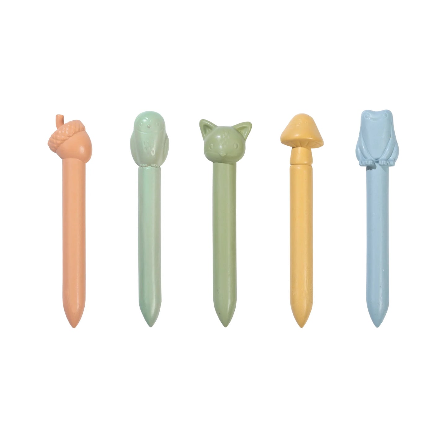 Pastelli colorati a forma di animaletti Little Dutch Forest Friends