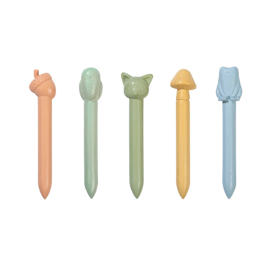 Pastelli colorati a forma di animaletti Little Dutch Forest Friends
