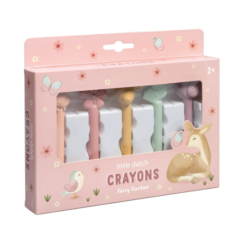 Crayons Fairy Garden Little Dutch set 5 colori pastello