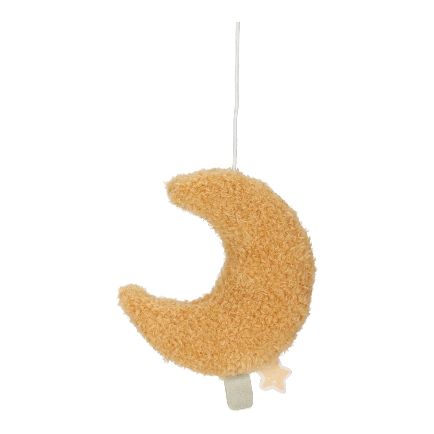 Little Dutch – Giostrina musicale in legno Beige Newborn Naturals – Mobile culla neonato
