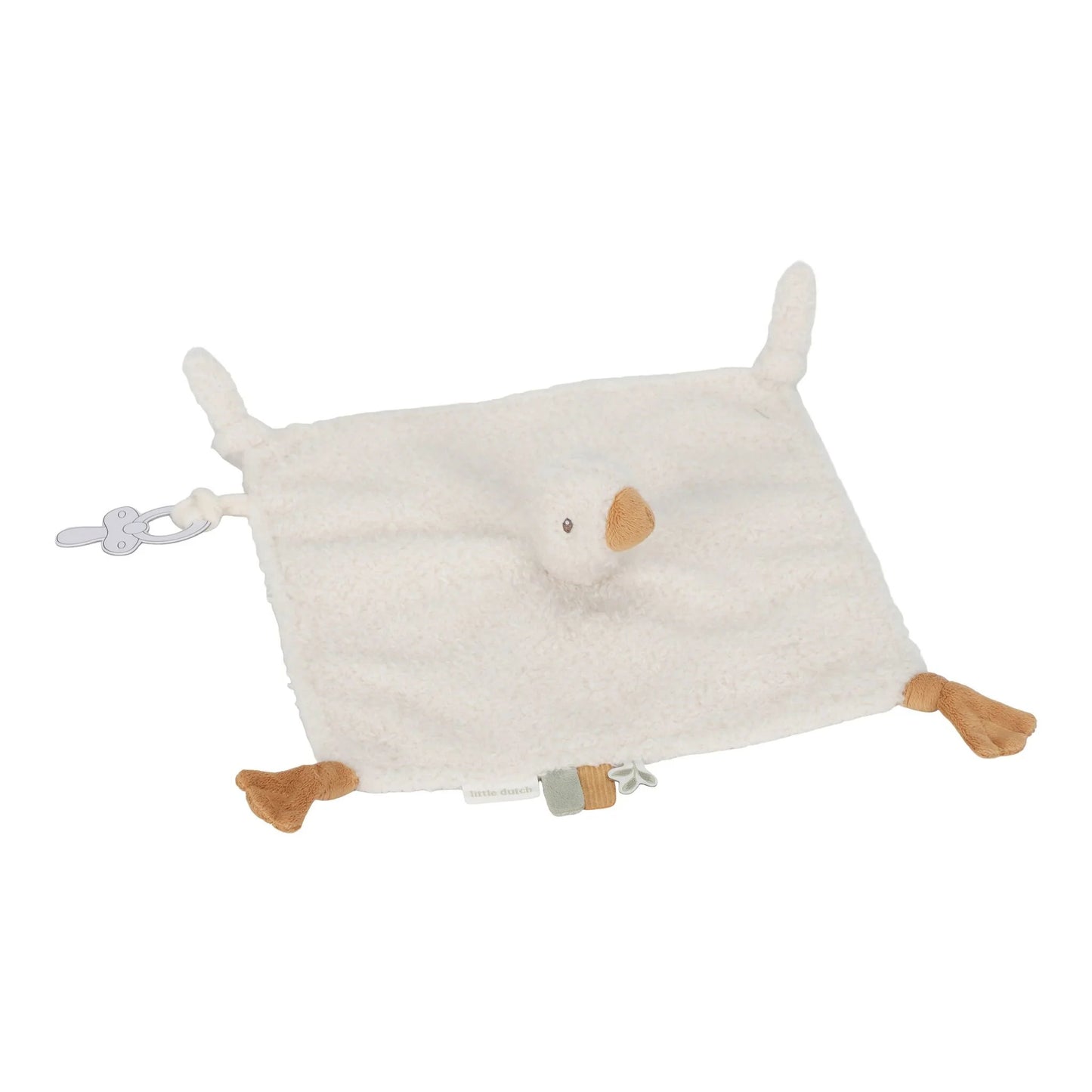 Doudou Oca Little Dutch Bianco – Cuddle Cloth Neonato Morbido