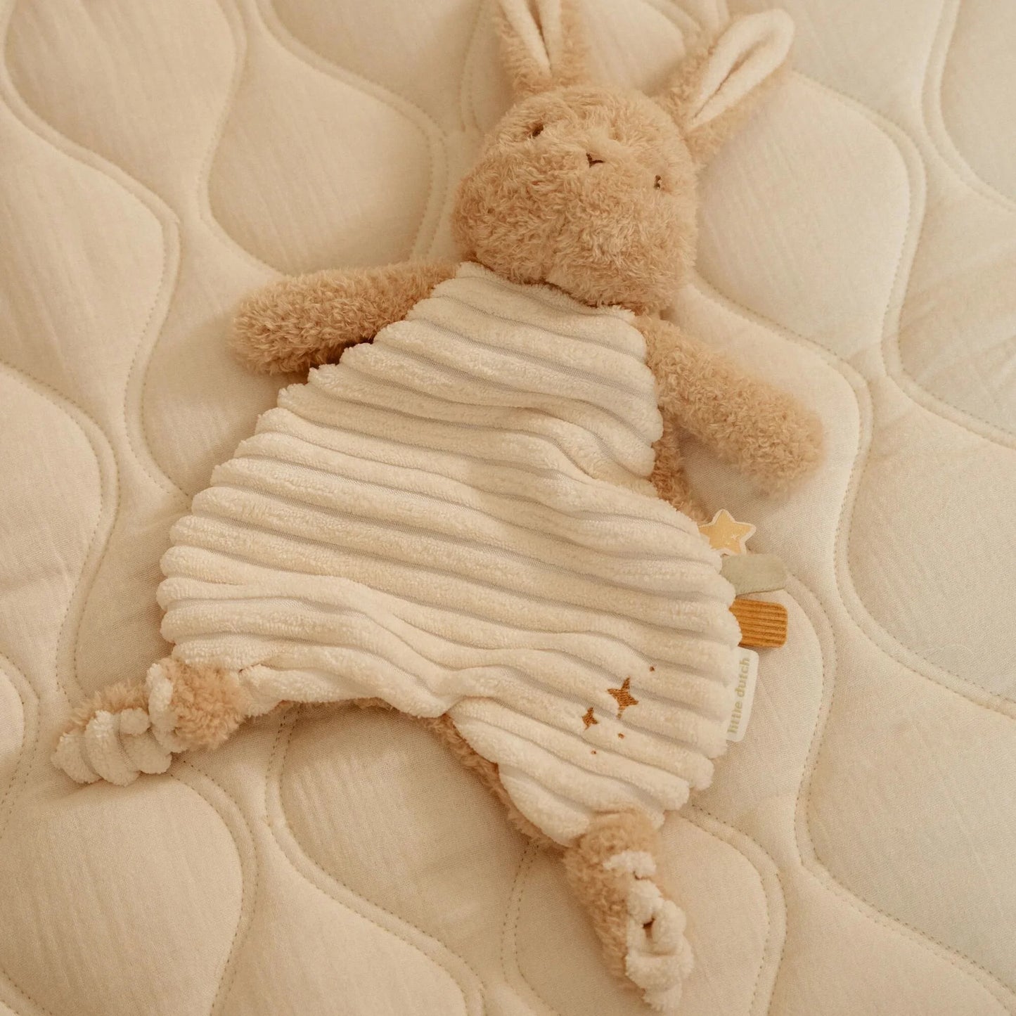 Doudou Coniglietto Little Dutch Beige – Cuddle Cloth Neonato Morbido