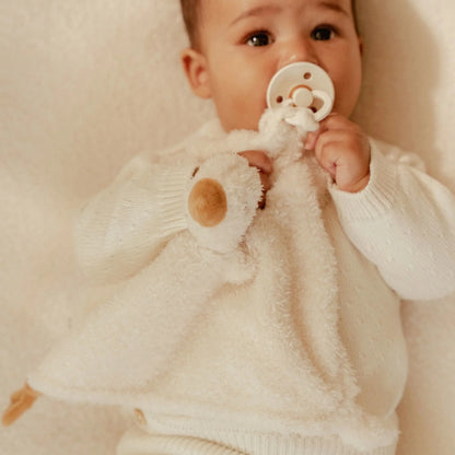 Doudou Oca Little Dutch Bianco – Cuddle Cloth Neonato Morbido