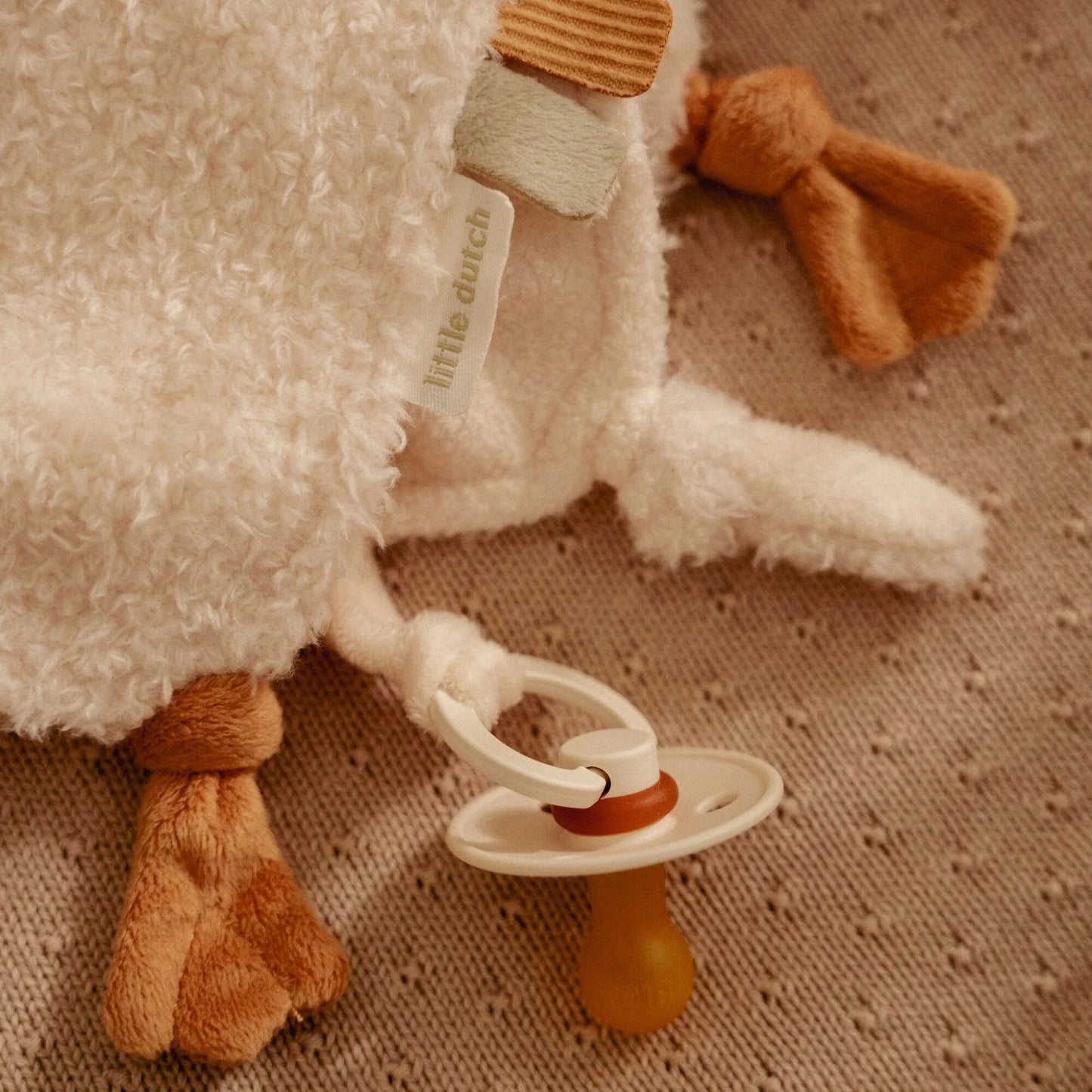 Doudou Oca Little Dutch Bianco – Cuddle Cloth Neonato Morbido