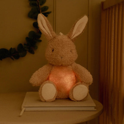 Little Dutch Cuddle Bunny Light & Sound Beige – Peluche con luci e suoni