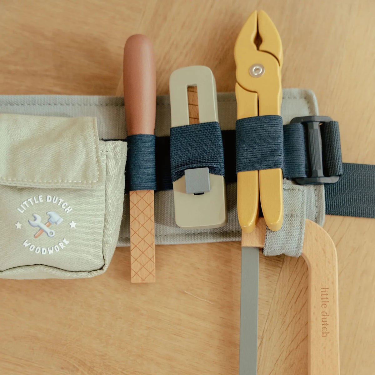 Cintura regolabile con attrezzi in legno per bambini dai 3 anni Little Dutch
