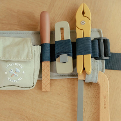 Cintura regolabile con attrezzi in legno per bambini dai 3 anni Little Dutch