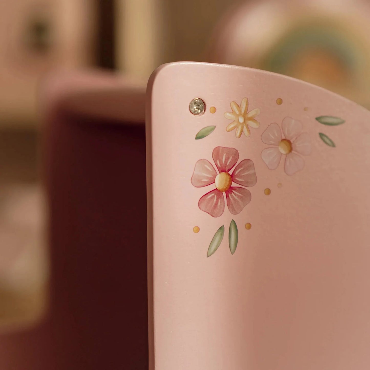 Little Dutch – Passeggino in Legno per Bambole Rosa