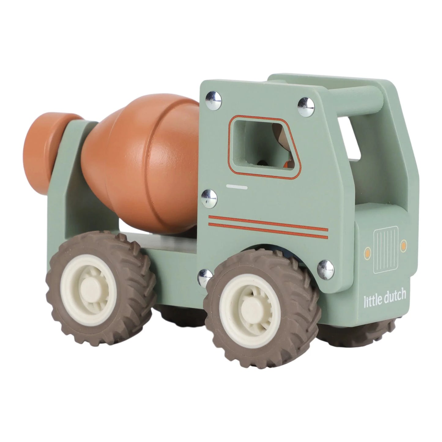 Camion betoniera in legno Little Dutch – Verde – Essentials