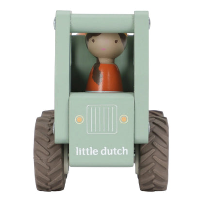 Camion betoniera in legno Little Dutch – Verde – Essentials